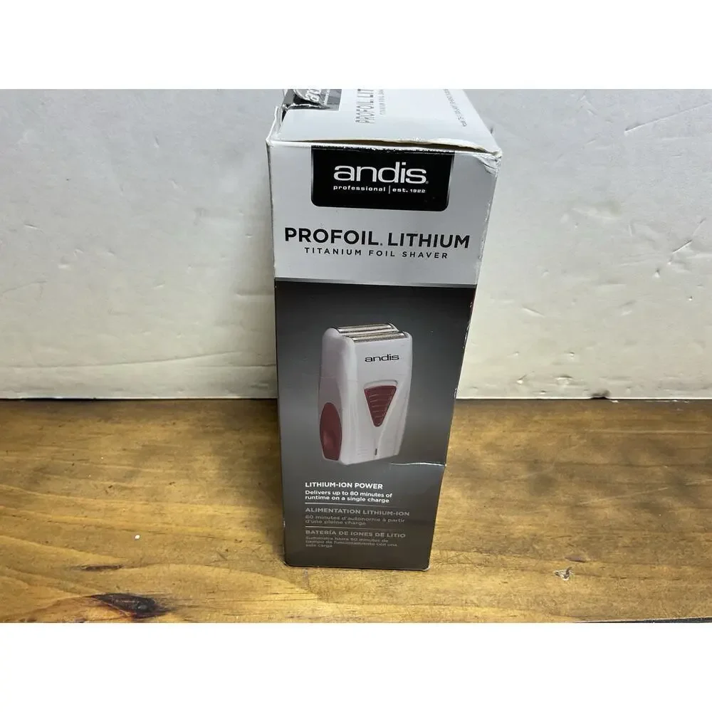Andis 17220 Profoil Lithium Titanium Foil Shaver Cordless Copper/Rose Gold